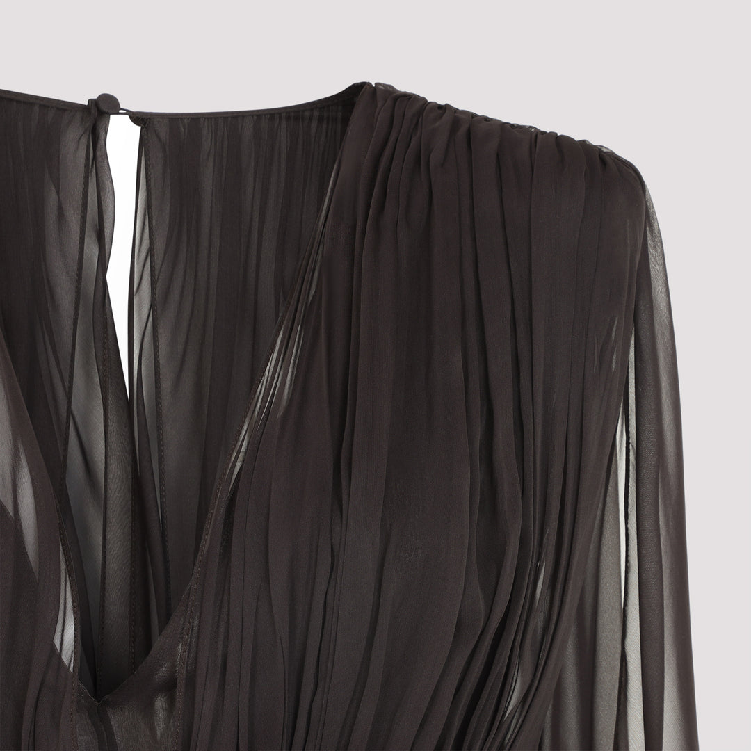 Alberta Ferretti Long dresses - Brown | 9d5c34e27d19123cf4eea0d309b5891936e57620