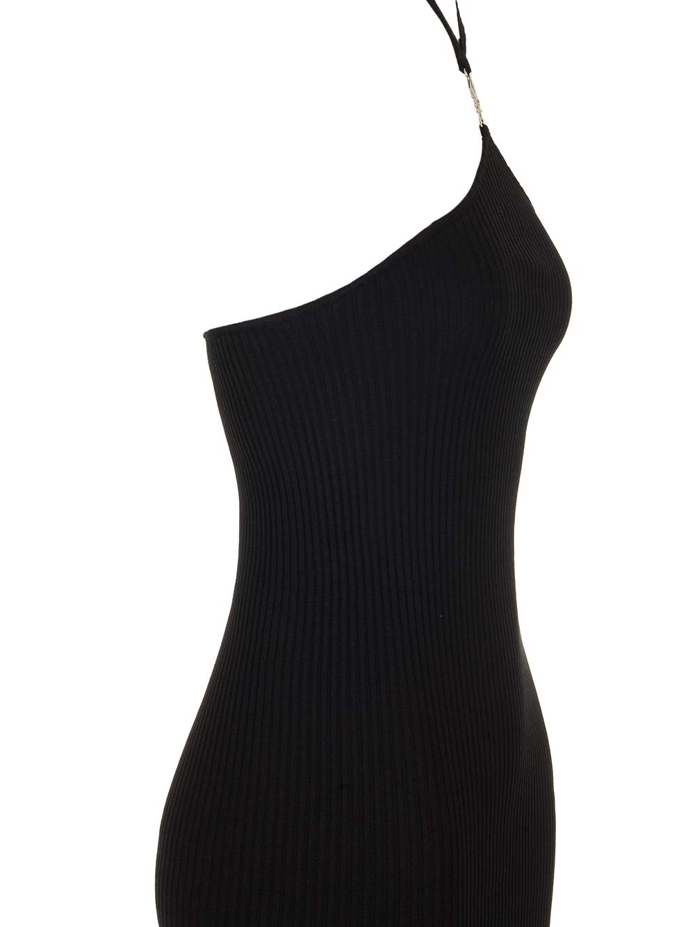 Amiri Ribbed Cotton Dresses - Black | a039354dad5ddcf2e41cdc3932967c5296aed439