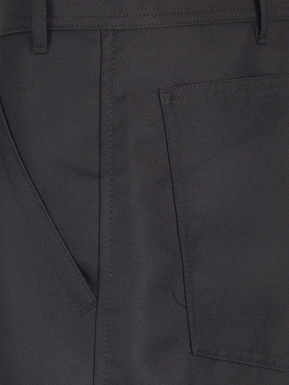 Comme Des GarçOns Shirt Twill Bermuda Shorts Trousers - Black | 5315fa6003b668f2d42af0aee52dad795dd959f7