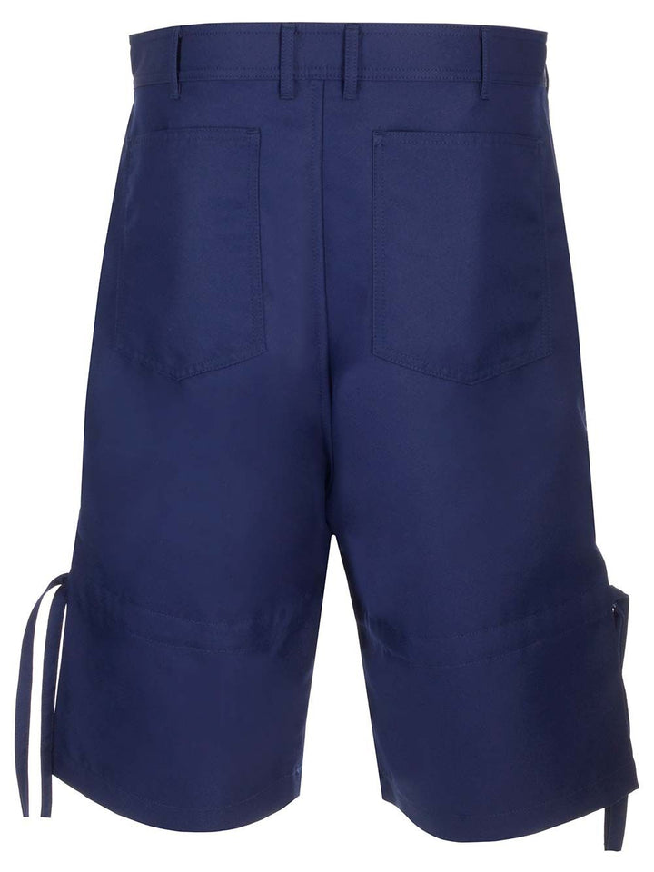 Comme Des GarçOns Shirt Twill Bermuda Shorts Trousers - Blue | f6fdb0af20b1a7a019a5e2986835250a510568ad
