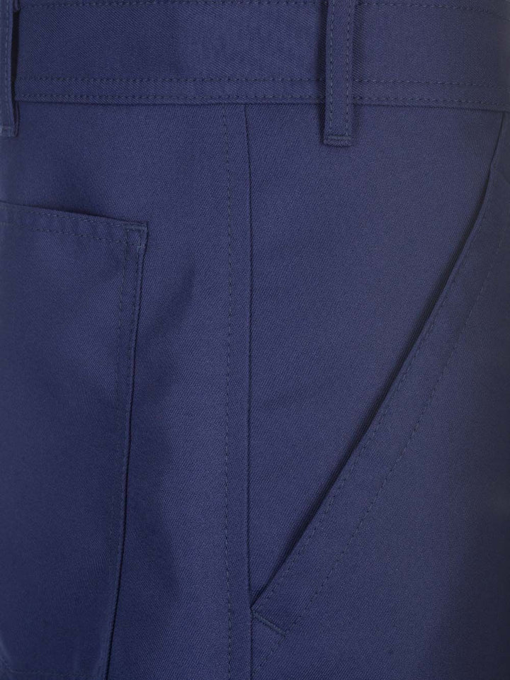 Comme Des GarçOns Shirt Twill Bermuda Shorts Trousers - Blue | 99384130631b37e80527d0ad91a7770ce4b8899b