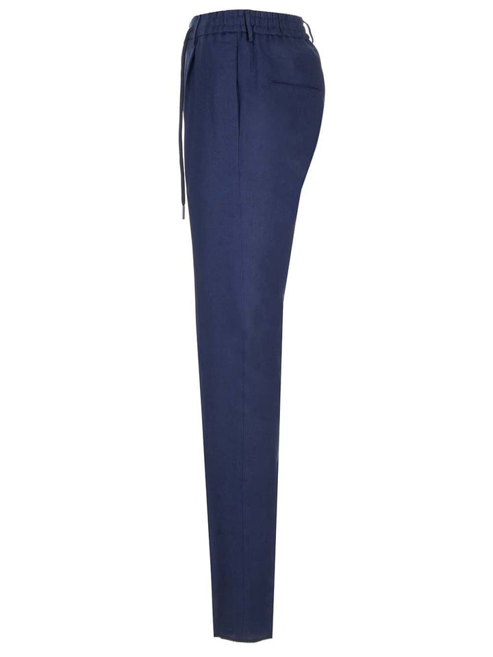 Tagliatore Newman Trousers - Blue | 69e7370df5e9f2aa2c530da2e5a2afd16a1044cb