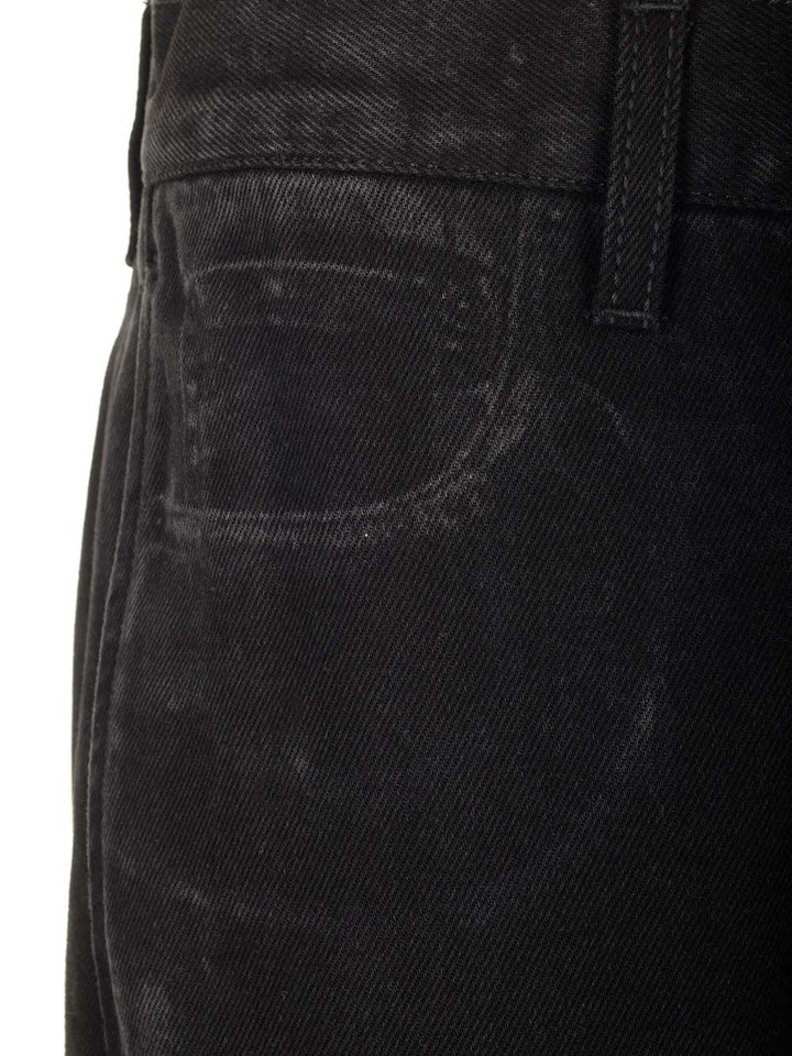 Mcqueen Black Jeans Trousers - Black | 73879906432c11303b41cd26b9d3ac3dbe8ad8fb