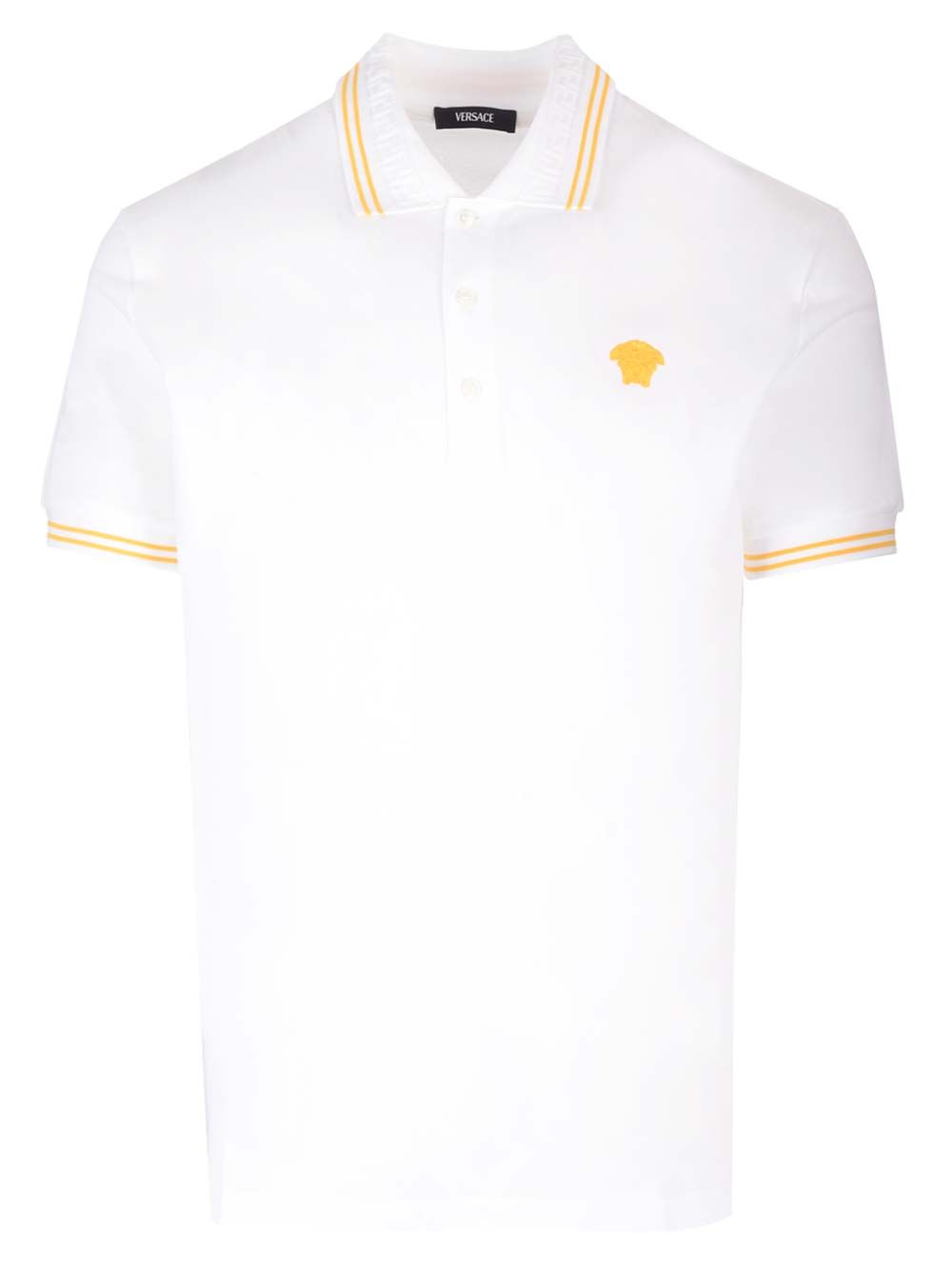 Versace Medusa Polo shirt - White | 0084f6bc4f71d50183faf14f79d4805b65d775f3