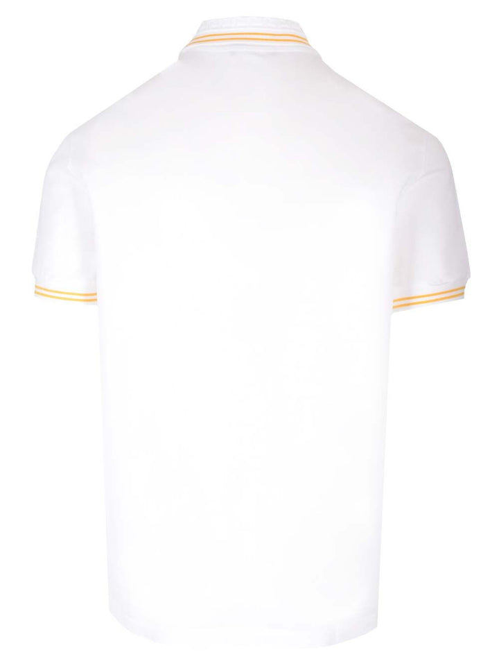 Versace Medusa Polo shirt - White | 558ee5dbef0506ea9b07af4179304ed1774fa712