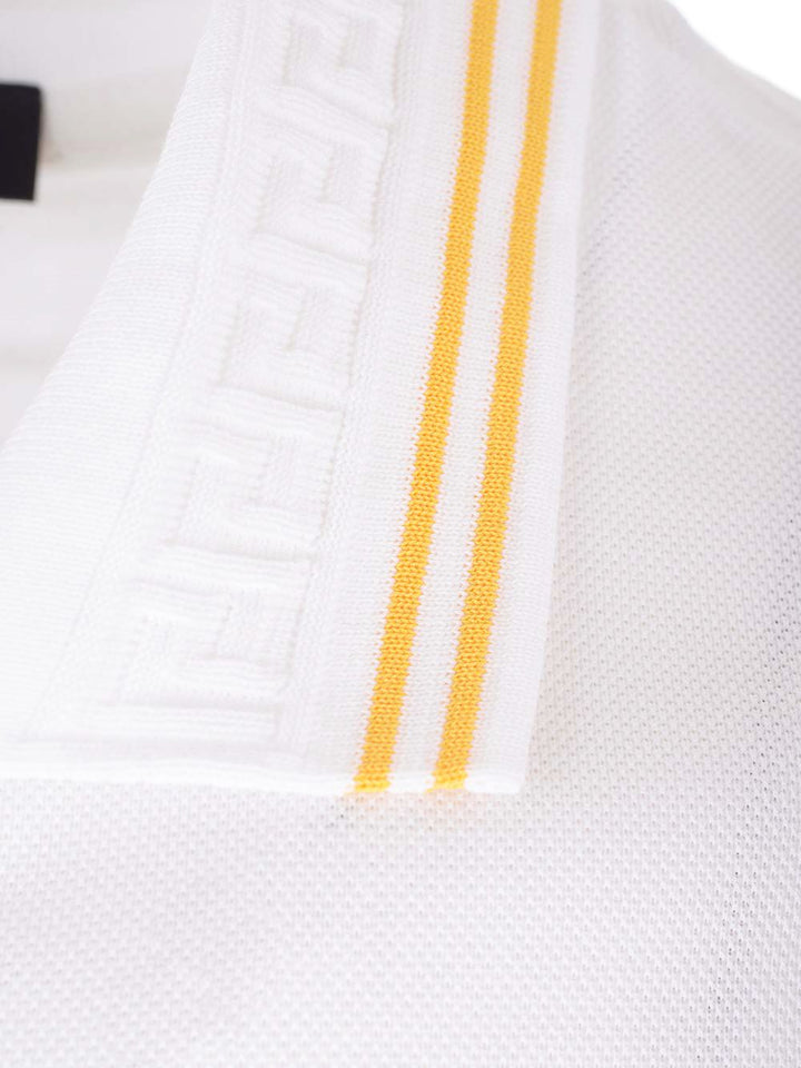 Versace Medusa Polo shirt - White | 417d6dbbb773caa69bff94e4f925df086cee1143