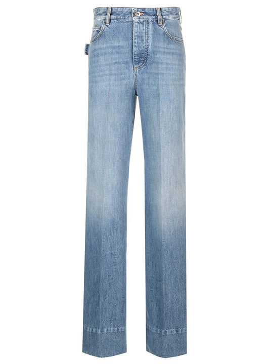 Palazzo Jeans Light Blue