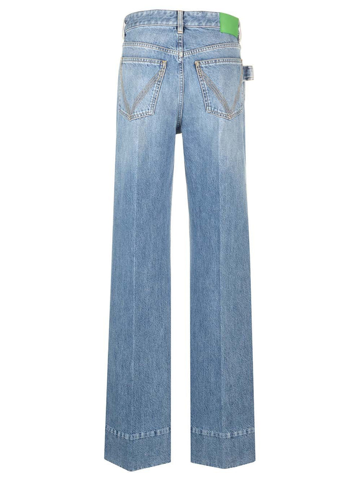 Bottega Veneta Palazzo Jeans - Light blue | cdb526f250728f0cc1ba5a954acf3b2420288952