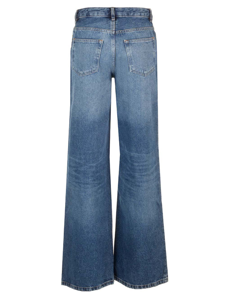 A.P.C. Elisabeth Jeans - Blue | 5bd312edf624bc8769f2fb956396984a04c0b250