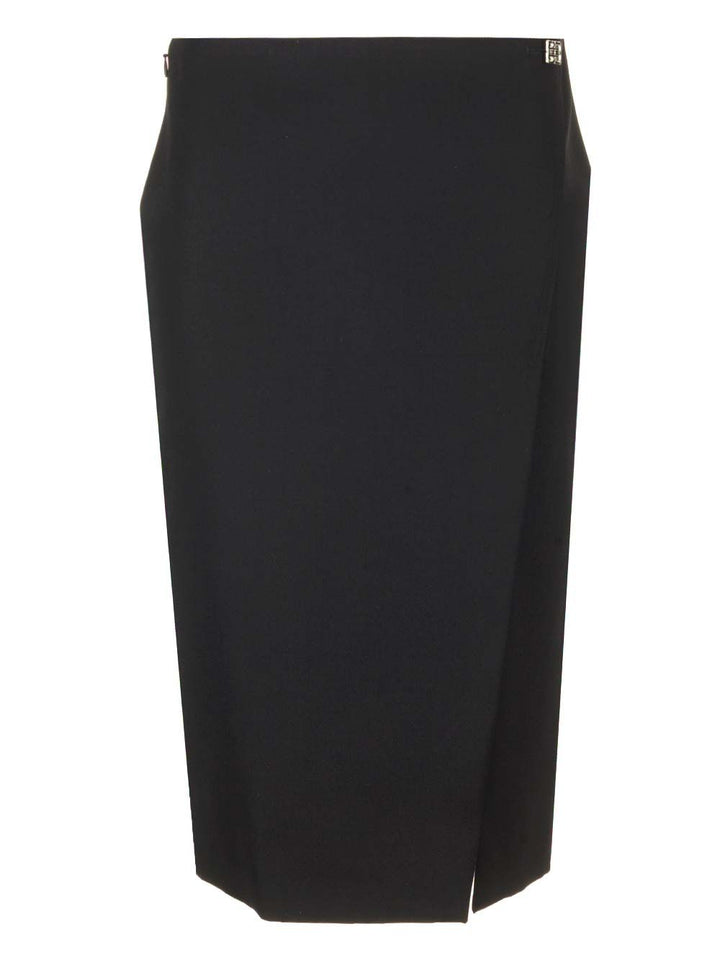 Givenchy Wool Midi Skirt Skirts - Black | 4e9618153c22cc172629ca5a81625dc45e120e66