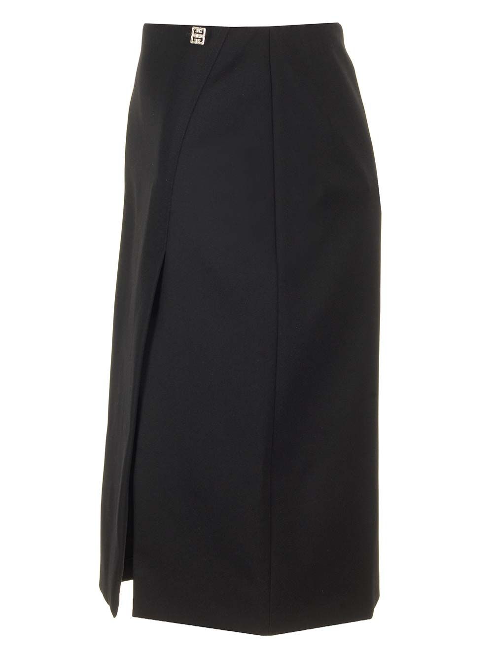 Givenchy Wool Midi Skirt Skirts - Black | 802aa9f25b4cc04815b6525ddb8881a542e6d5fa