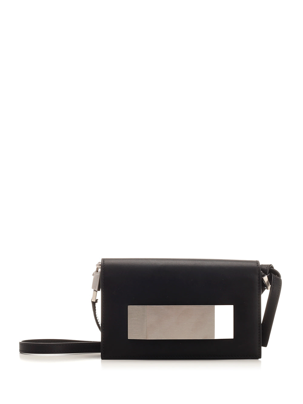 Rick Owens Leather Clutch Clutches - Black | a610f642351f3ee228ccc8a429c56b8b3fa47d29