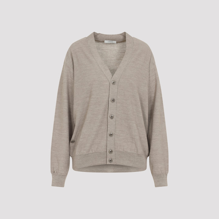 Lemaire Cardigan - Nude & Neutrals | 2558609aeea176fbbfe30feef1f3ea883b60847f