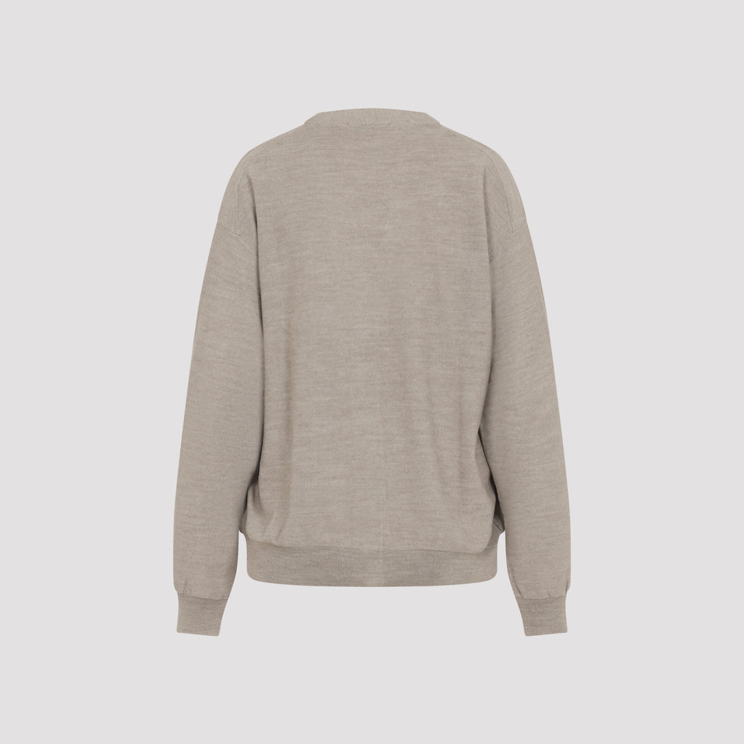 Lemaire Cardigan - Nude & Neutrals | cb70b691f7e7e83105436355eafb048a9cb31c25