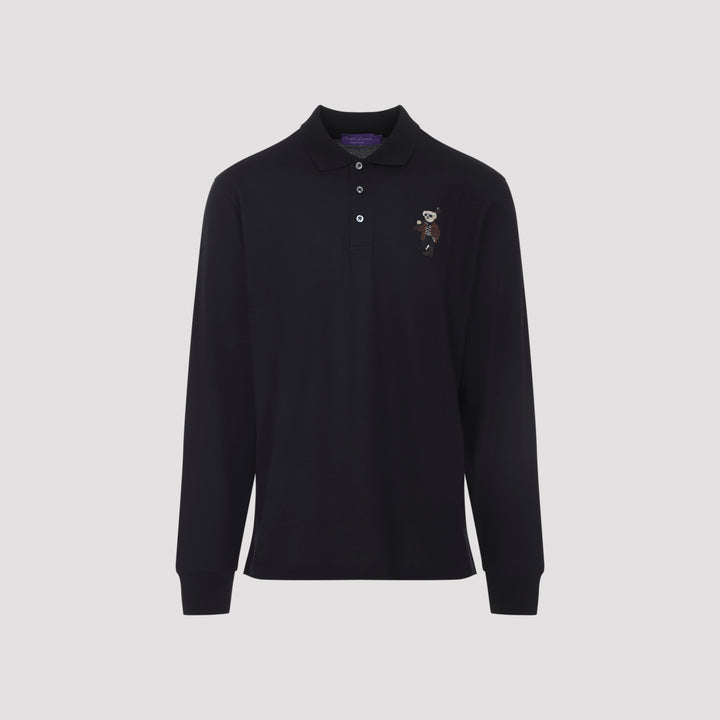 Ralph Lauren Purple Label Polo neck - Black | 5f8ff82f7f90e69569138213cb69811ba06f6030
