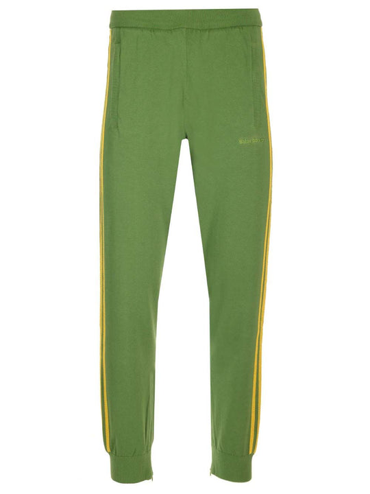 New Knit Trousers Green