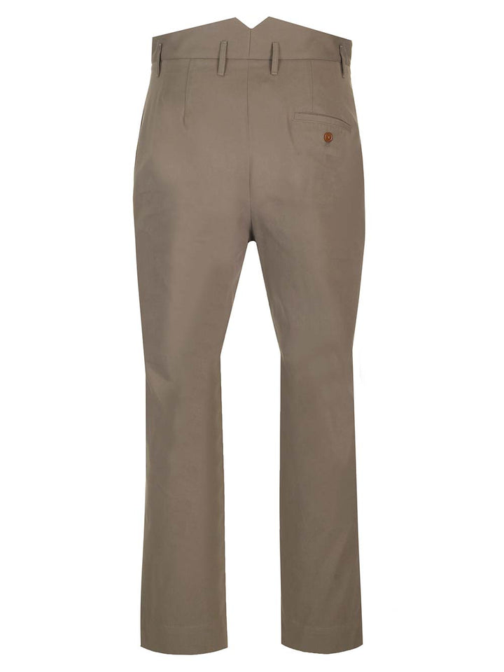 Vivienne Westwood M Cropped Cruise Trousers - Green | 2b619f0adafd1d3385d06087fbaa12d3fc102b80