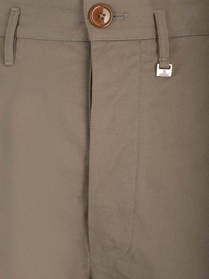 Vivienne Westwood M Cropped Cruise Trousers - Green | a59ae9d380075031d67fae8b152789593f3420e6