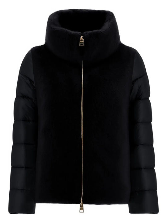 Faux Fur-Inserts Ultralight Padded Jacket