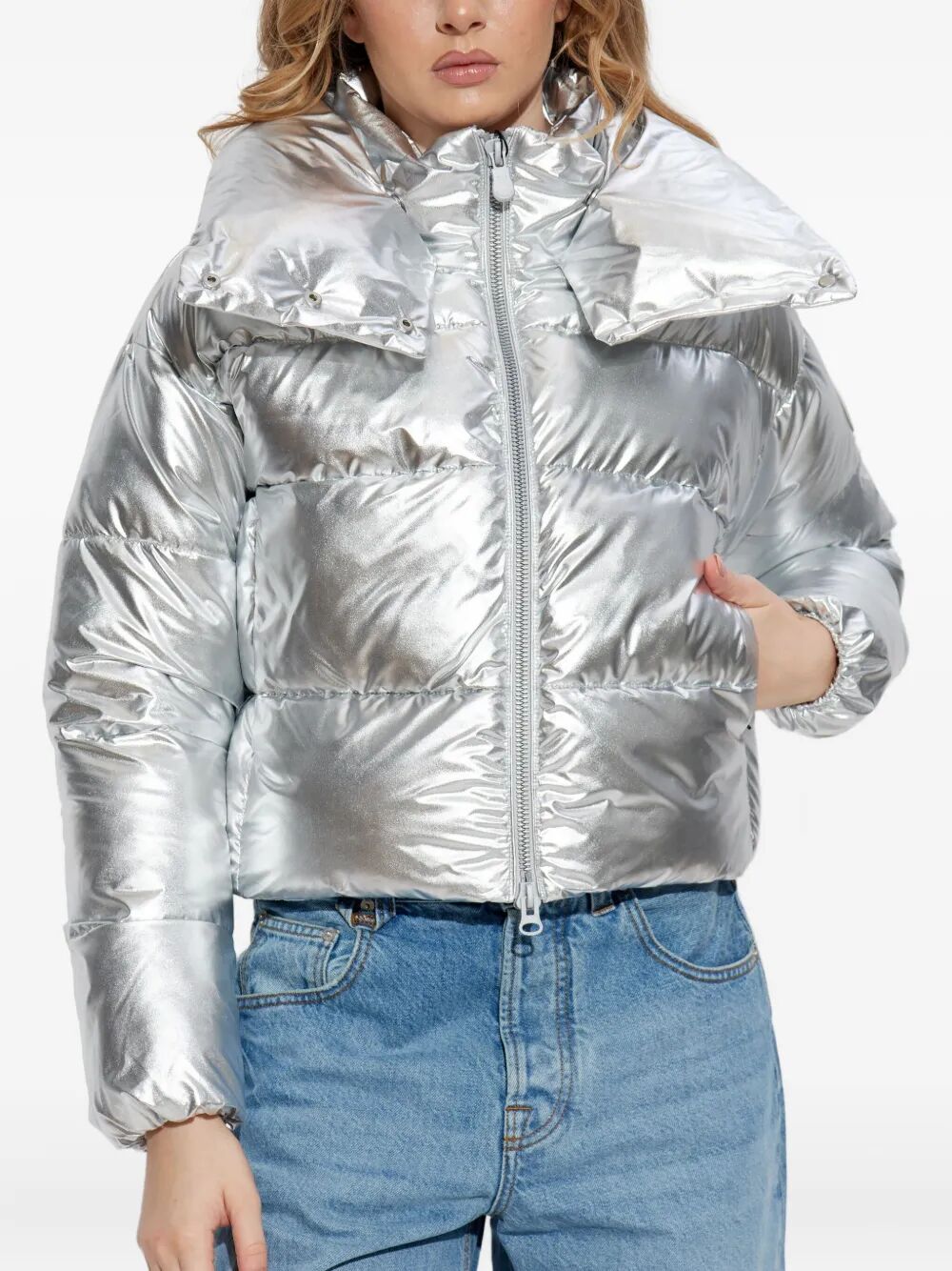 Save The Duck Down jackets - Metallic | 6393c5a0b59c7ce3c46d4b60c1109bb50296afc7