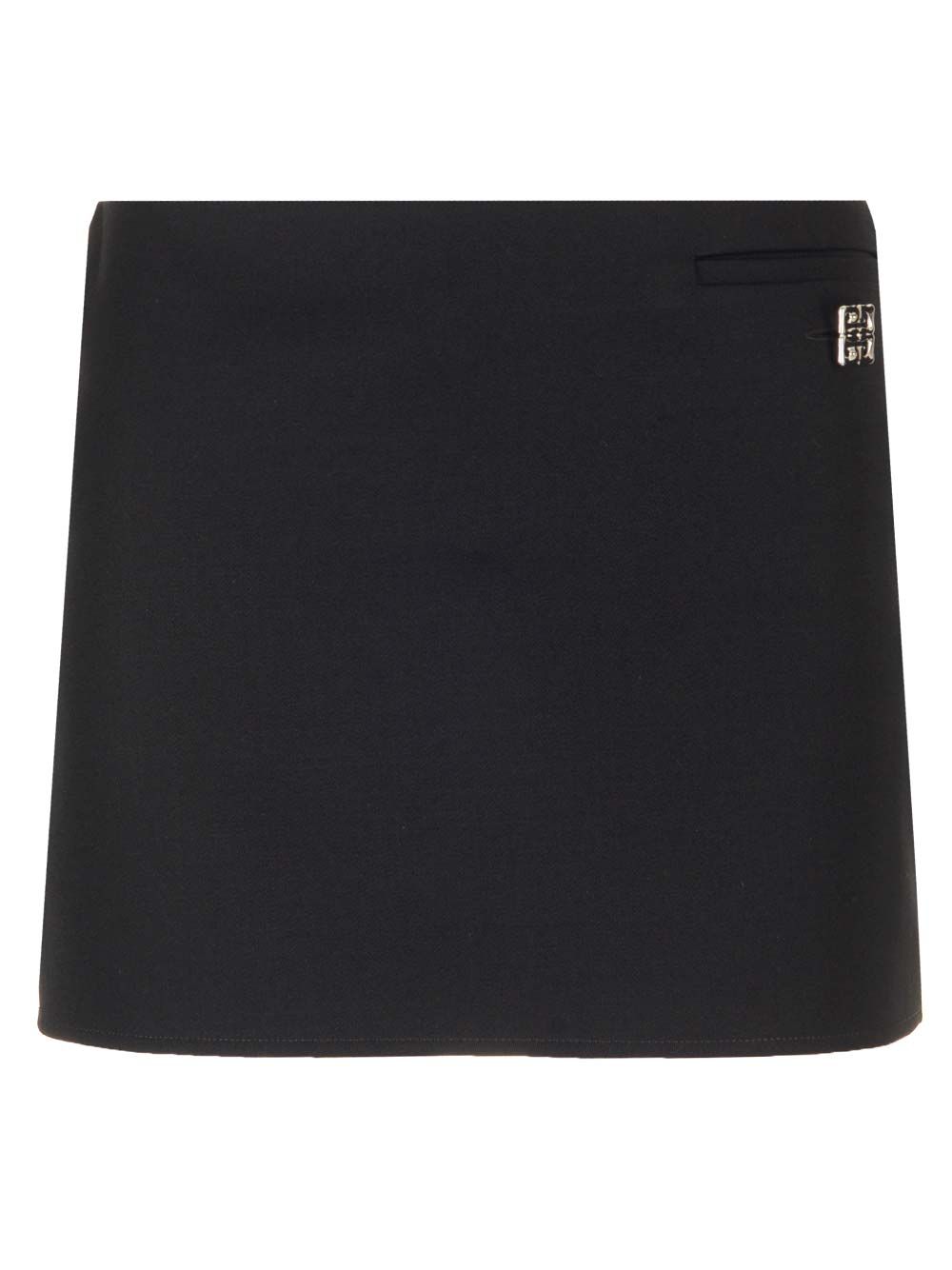 Givenchy Wool Mini Skirt Skirts - Black | b844c94d2b8153772e20e6812c13fbd520bc00f9