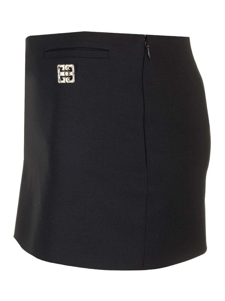 Givenchy Wool Mini Skirt Skirts - Black | 11bb1d65af28c2d98be0c7b01d3c0be6c7ef4518