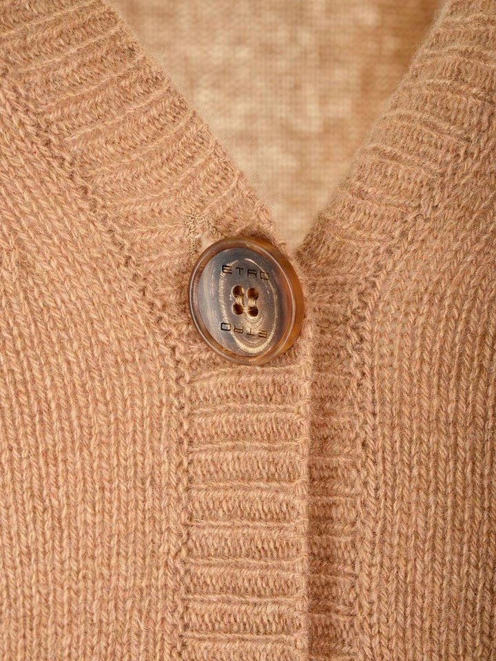 Etro Cashmere Cardigan Knitwear - Beige | 58e452f6758d0337915d7aa963b79583d90e8422