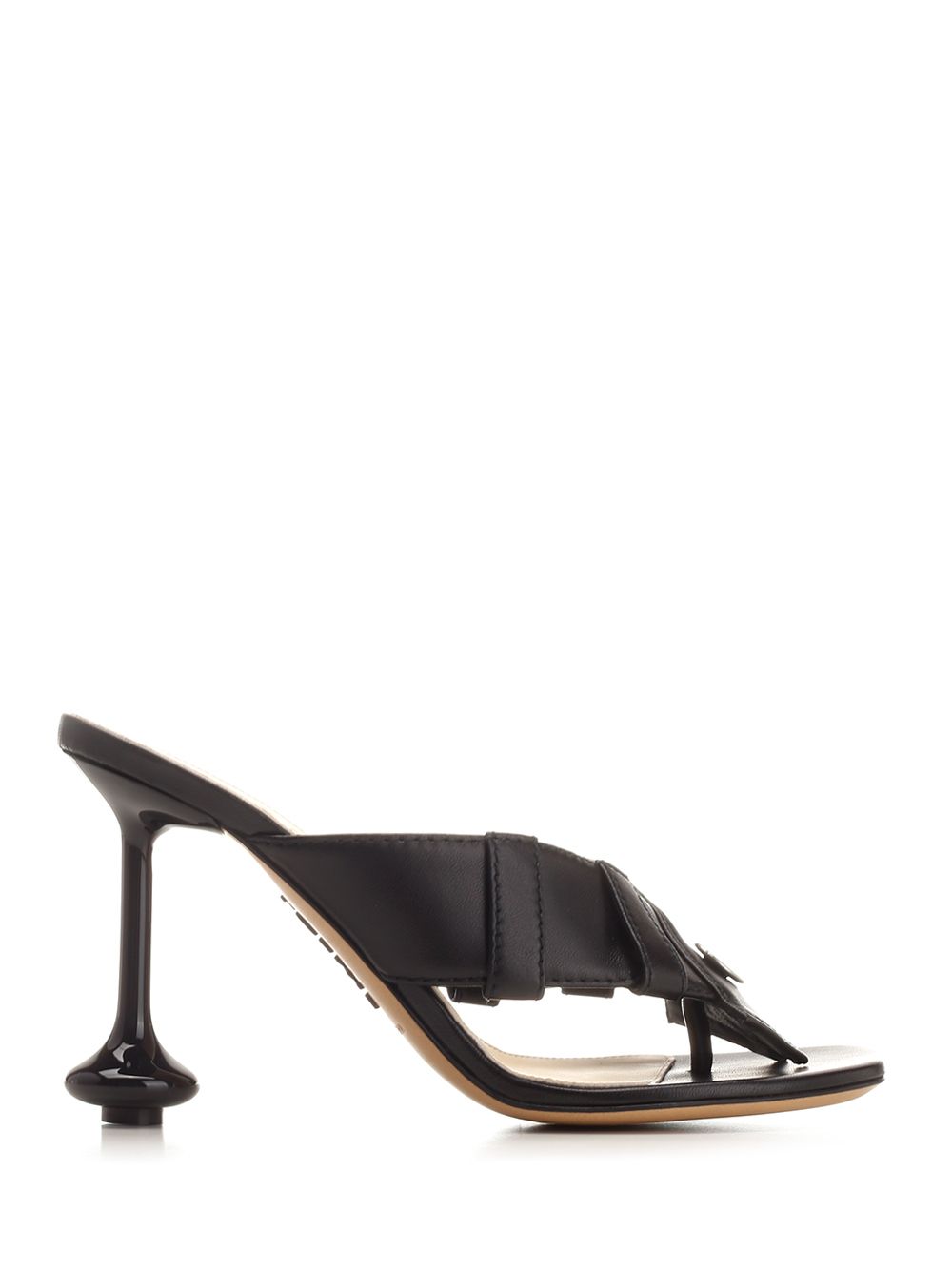 Loewe Toy Panta Sandals - Black | 4657b7bbb3ac6523256b2b1fe867a7541a9c83a6