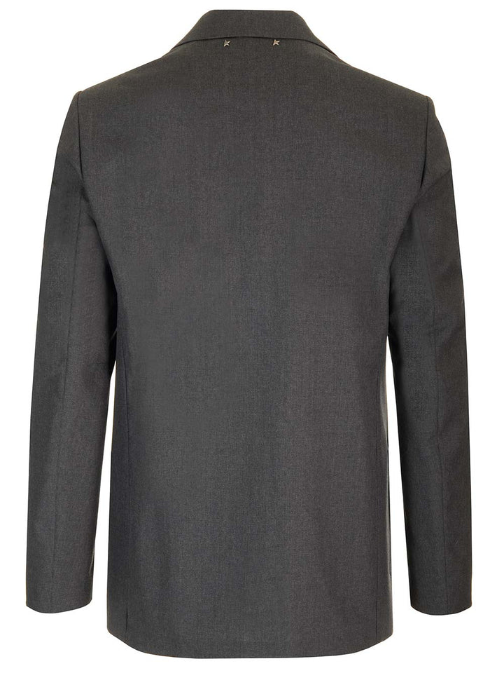 Golden Goose Deluxe Brand Tailored Jacket Jackets - Grey | 9cc4d01c7ce21fd6d8a7446f99655f63faa49243