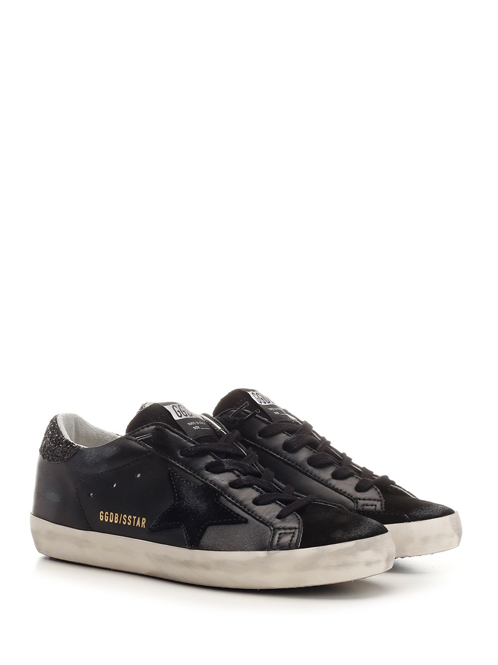 Golden Goose Deluxe Brand Super-Star Sneakers - Black | 92f80fbd6fb959f5fedbfeca7b85c5272f262927