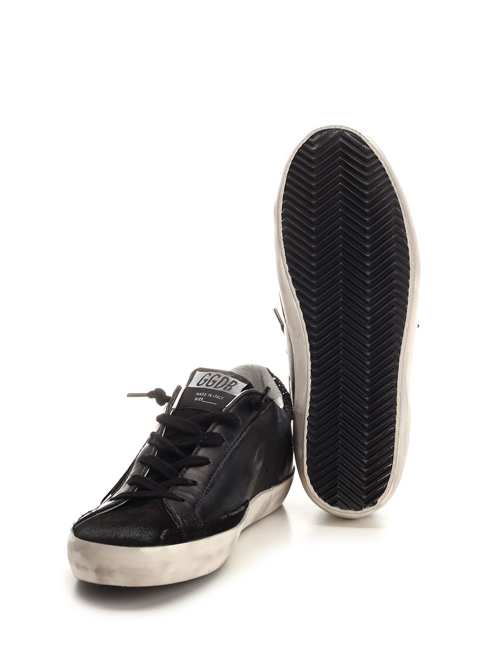 Golden Goose Deluxe Brand Super-Star Sneakers - Black | 49a384e525a846c7030c3a7886ed7fd513c69ae1