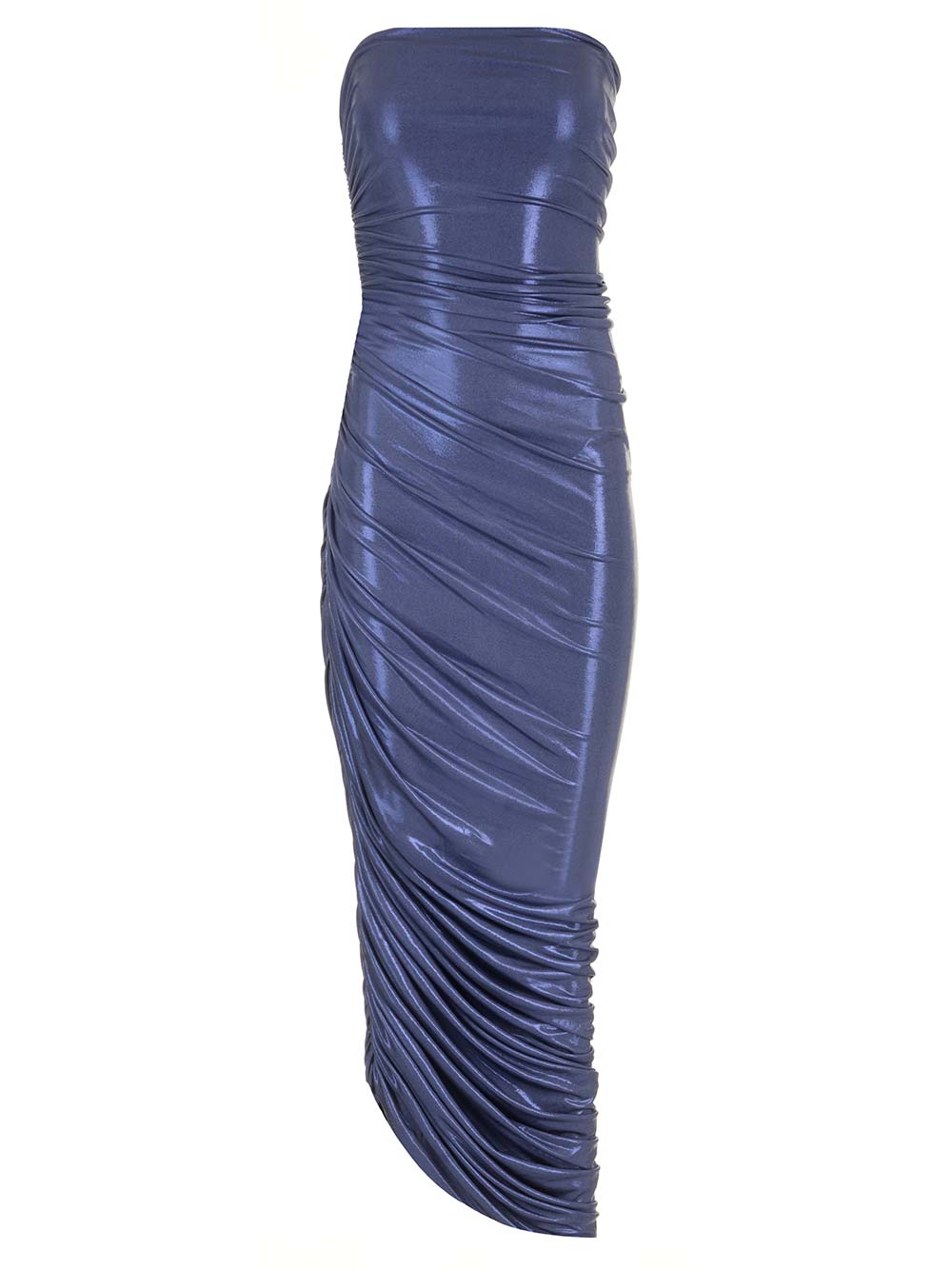 Norma Kamali Diana Dresses - Blue | 595ef7b17a8fea17102bf13785d1a933c140c2ed