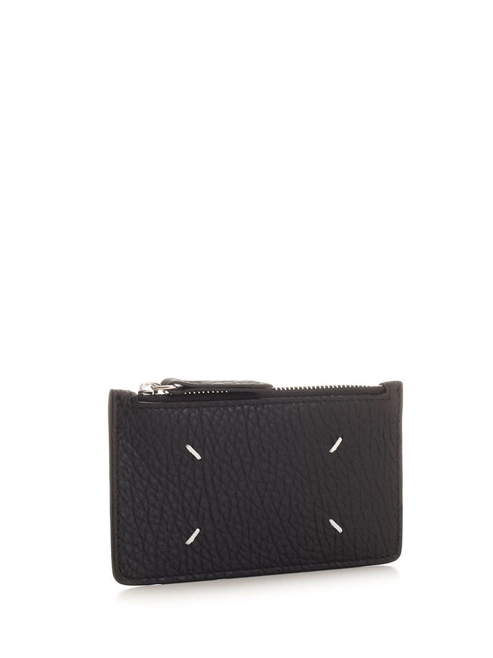 Maison Margiela Four Stitches Wallets - Black | 42199f96e187ee3a845c690b16d4a3e37bf1264b