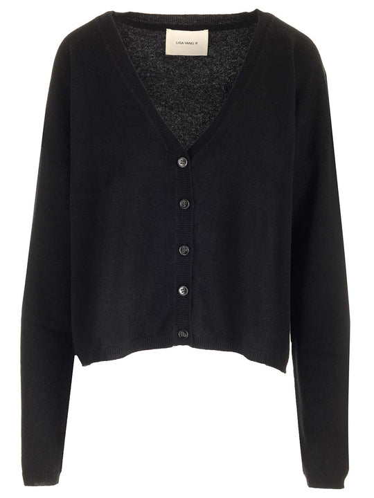Abby Cardigan Knitwear Black