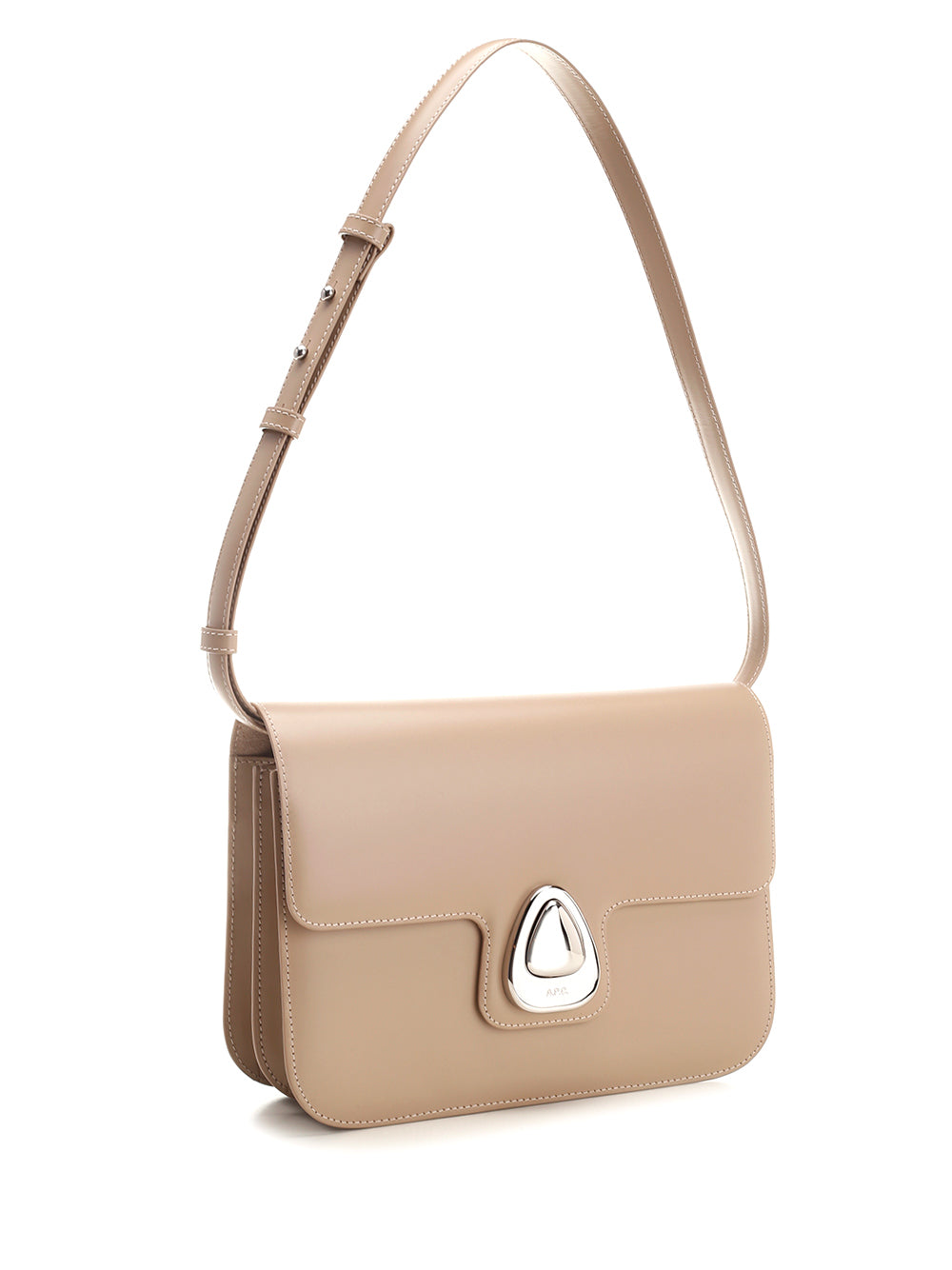 A.P.C. Astra Shoulder Bags - Beige | 183afdc14c8e3d665c81a7eef520d5d1f7ca58de