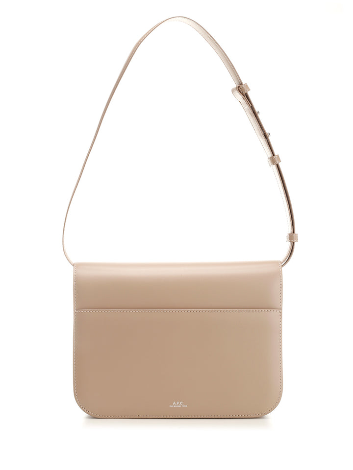 A.P.C. Astra Shoulder Bags - Beige | e804242961e3fbab580bea5f70bdc108a061e3b4