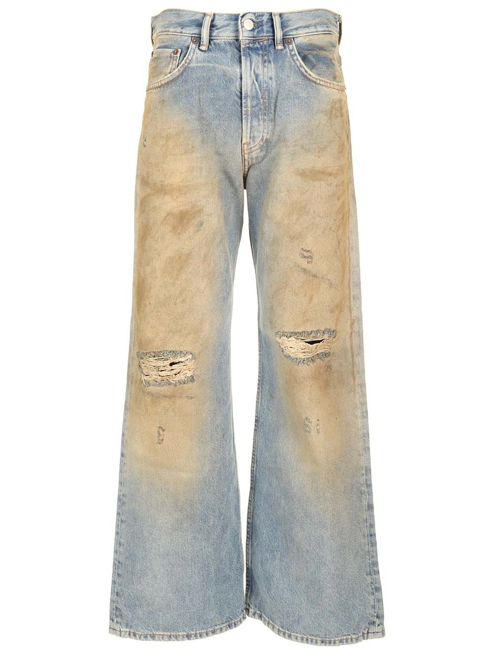Acne Studios Loose Fit Jeans - Light blue | 8bf74fe631ec27e2f42d42a4f56112d2d5a8545b