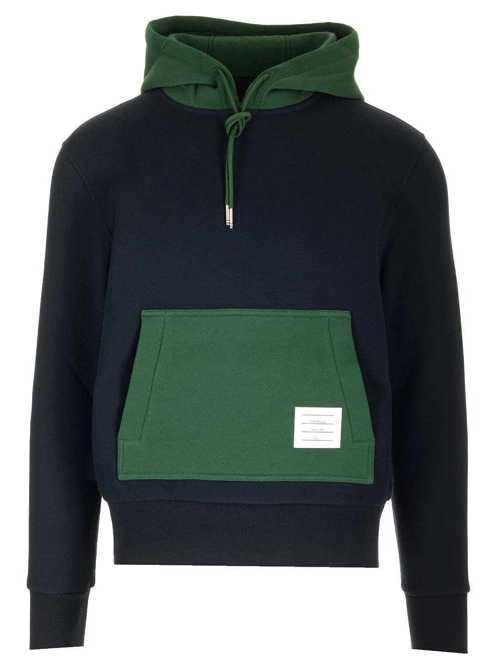 Thom Browne Hooded Sweatshirt Sweatshirts - Blue | 33085ffc427dbf6e8a388d332a7df820f1aafdd6