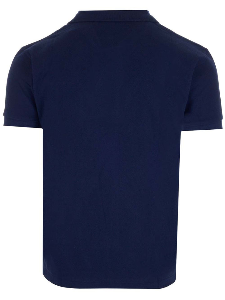 Comme Des Garcons Play Half-Sleeved Polo Polo shirt - Blue | 93f778588b62dcf1fc913911b6286709458885c5