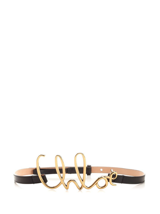 Chloé Iconic Small Belt Belts Black