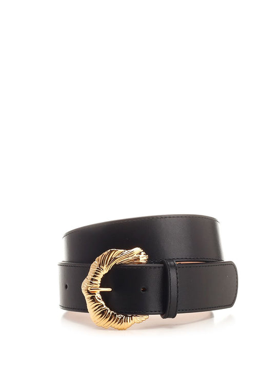 High-Waisted Belt Belts Black