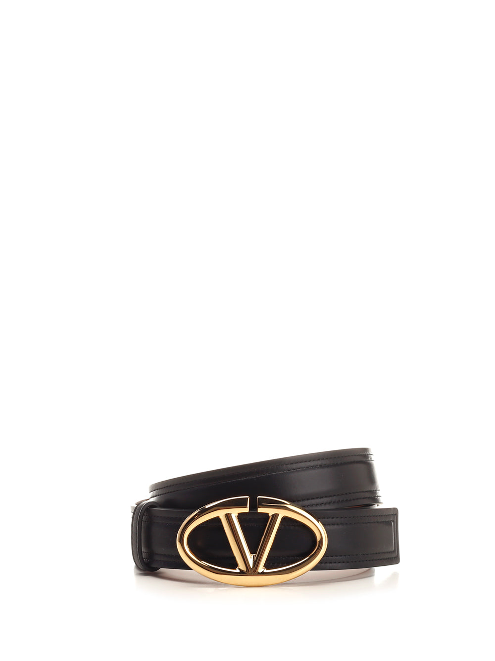 Valentino Garavani Vlogo Signature Belts - Brown | 7d1f81c42b027aad359835aa34754609ed7abd92