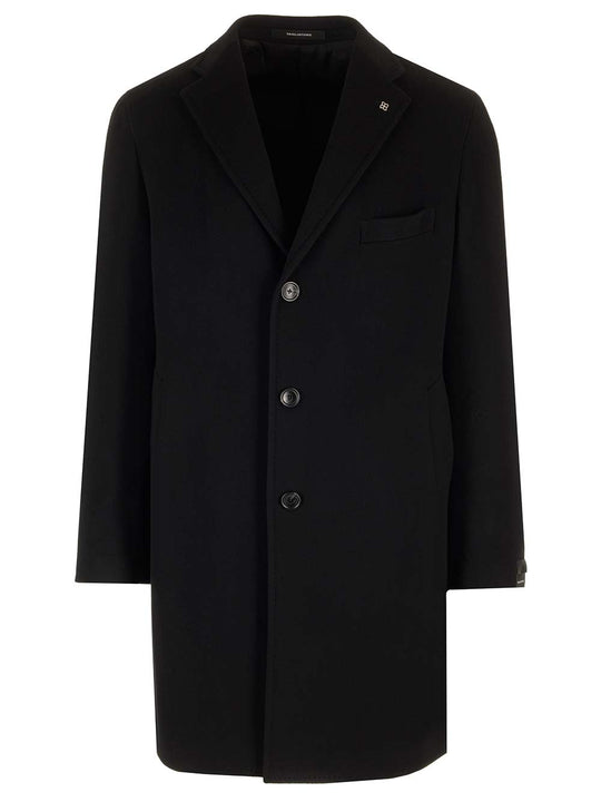 Wool And Cashmere Coat Coats Black