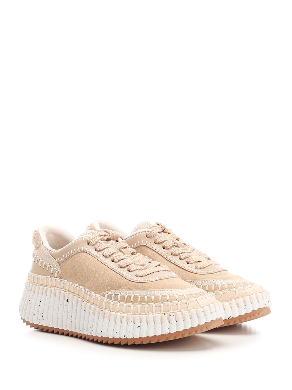 Chloe' Nama Sneakers - Beige | 85627ef83ebff2dbe246732bd57648907e185107
