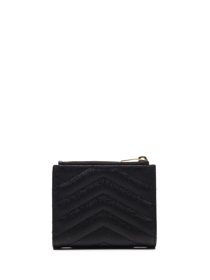 Saint Laurent Cassandre Wallets - Black | 4e7c9571969ca209d4cc98b0ca5e7745460040b3