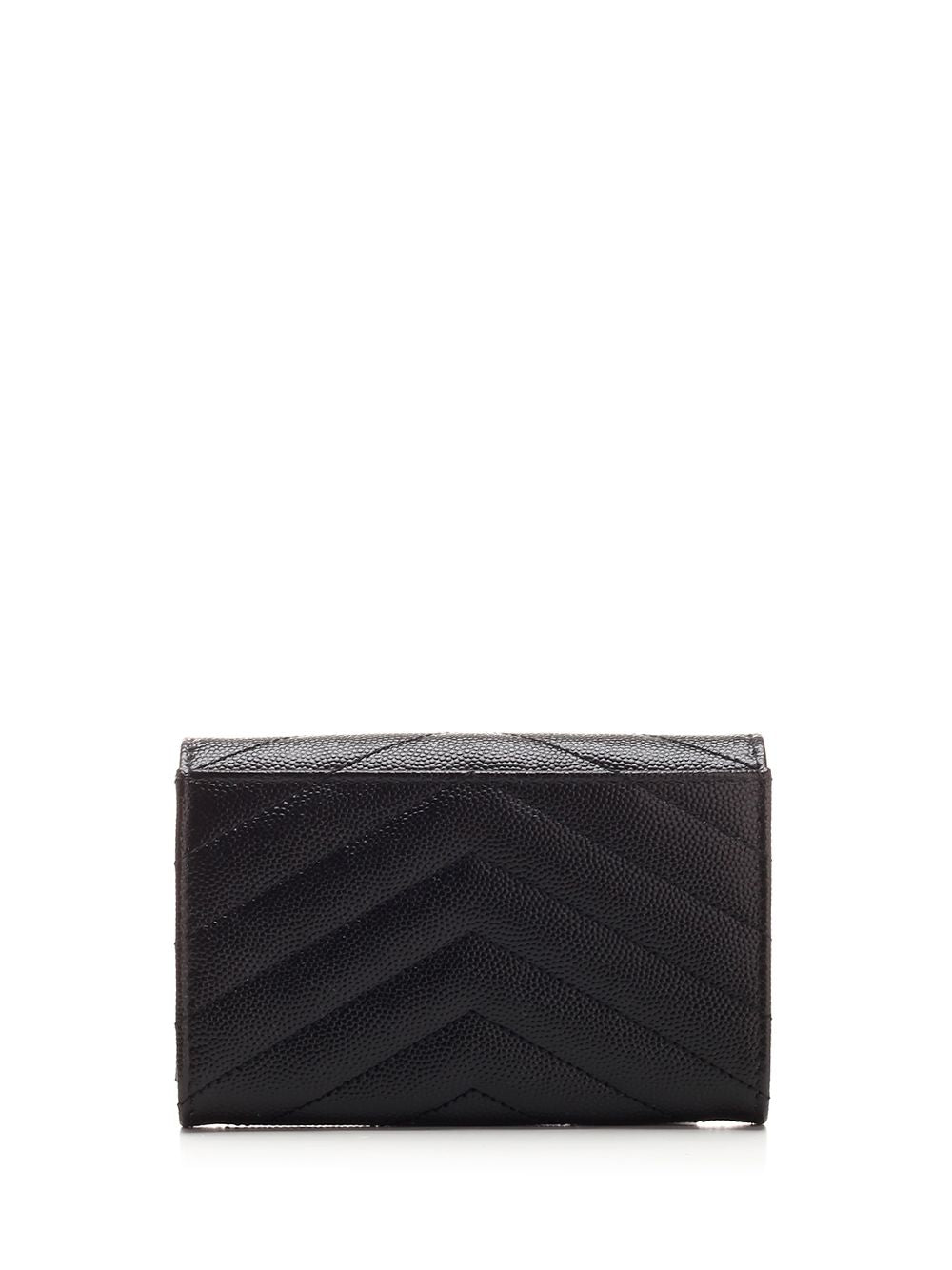 Saint Laurent Cassandre Wallets - Black | 3f5f602f2fd87a615e69f0f089f99f4ac070ca0c