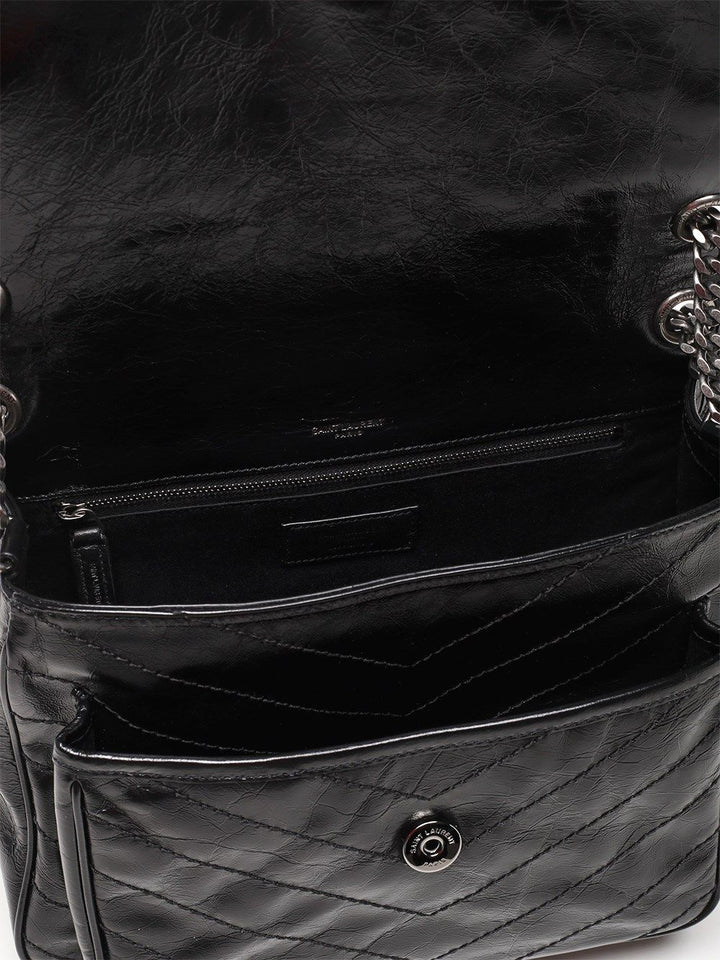Saint Laurent Niki Shoulder Bags - Black | 97c3ca7b739991b16e45677aa5c4eb03a813baad