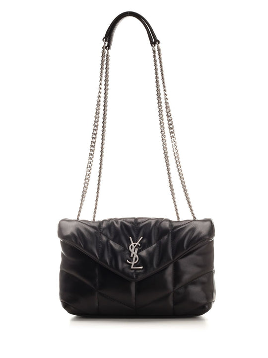 Lou Lou Puffer Small Leather Goods Black