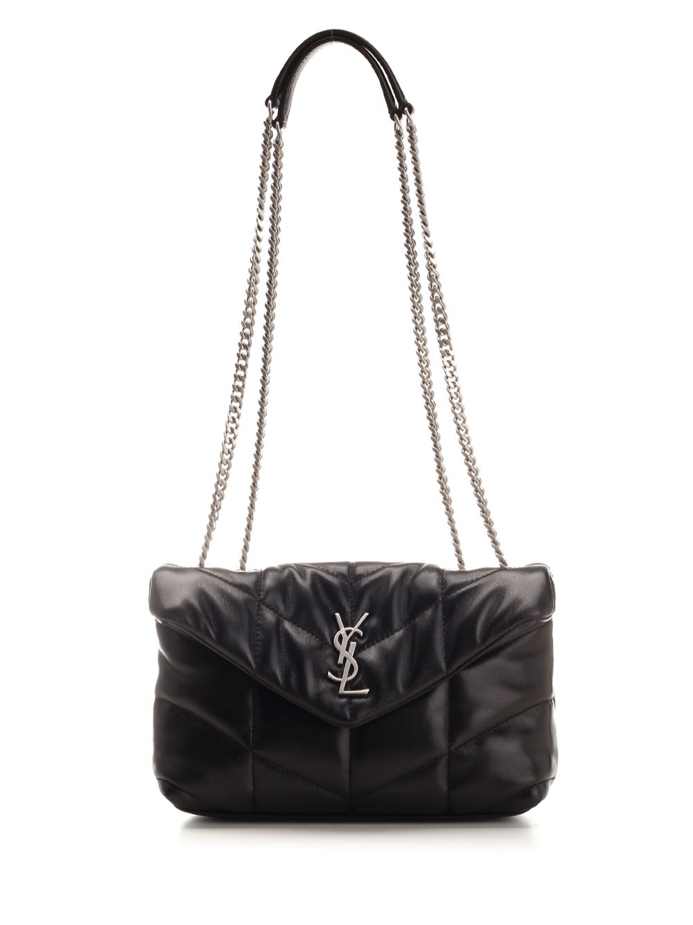 Saint Laurent Lou Lou Puffer Small leather goods - Black | b338f9ef8339e868c609dc7cac0557c05bfe499d