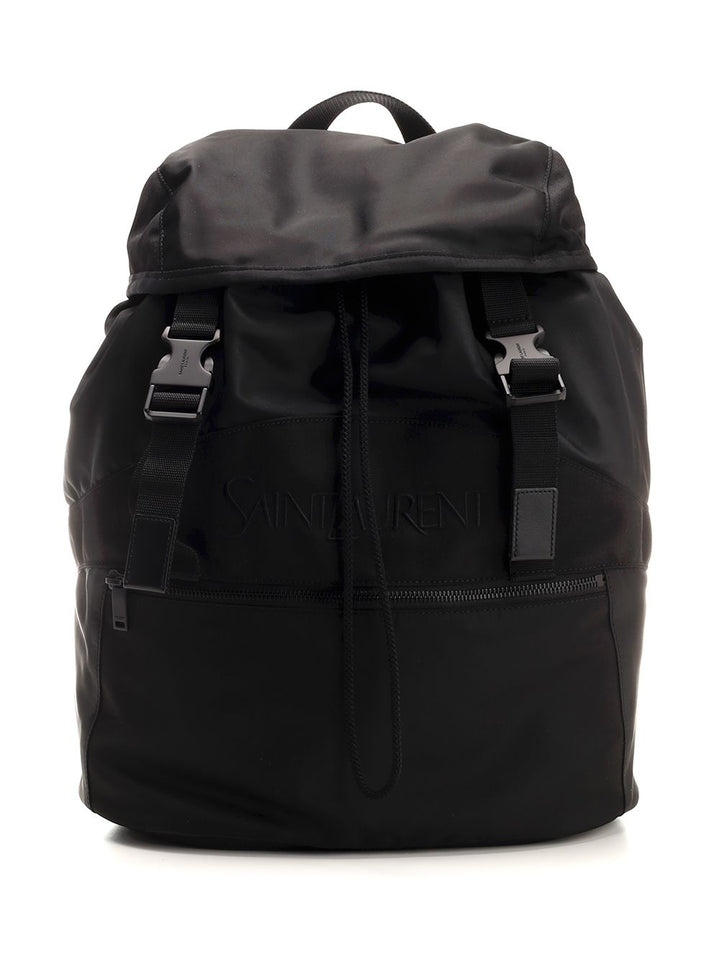 Saint Laurent Nylon Backpack Backpacks & Travels - Black | 9f36acb8f8aa3d3ec703ec80d8b8233a1a2760fc